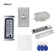 Sebury Magnetic Door Lock Access Control Systems Kits Standalone Metal Keypad 125khz EM Card Proximity Access Controller